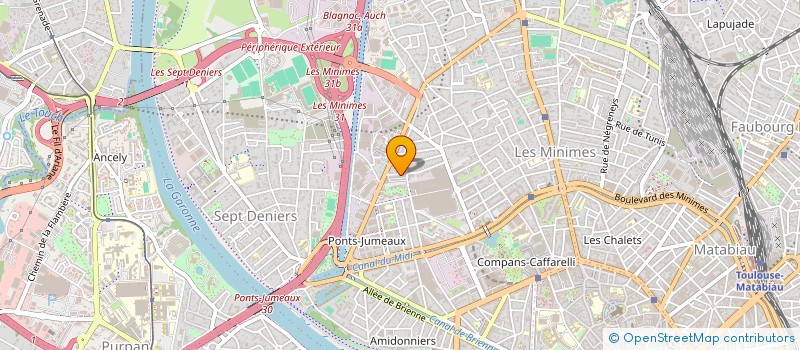 localisation de l'entreprise MONSIEUR ADAMA TOURE à TOULOUSE
