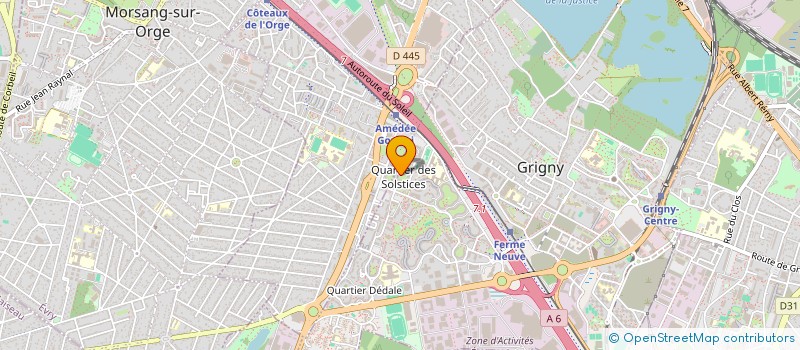 localisation de l'entreprise MONSIEUR ADAMA TOURE  GRIGNY