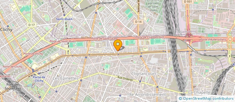 localisation de l'entreprise MONSIEUR ADAMA TRAORE  PARIS