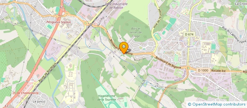 localisation de l'entreprise MONSIEUR ADAMAH AKAKPO à ANGOULEME