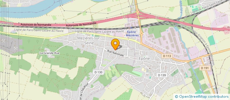 localisation de l'entreprise MONSIEUR ADAME ACHELHI  MEZIERES-SUR-SEINE