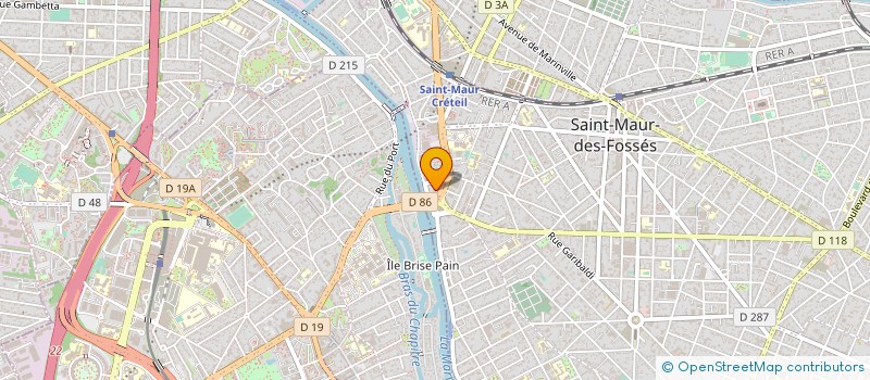 localisation de l'entreprise MONSIEUR ADAME DIENG à SAINT-MAUR-DES-FOSSES