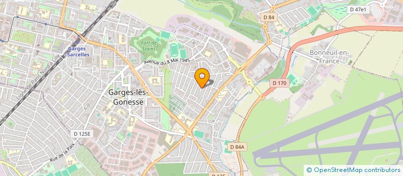 localisation de l'entreprise MONSIEUR ADAME SOUNNI  GARGES-LES-GONESSE