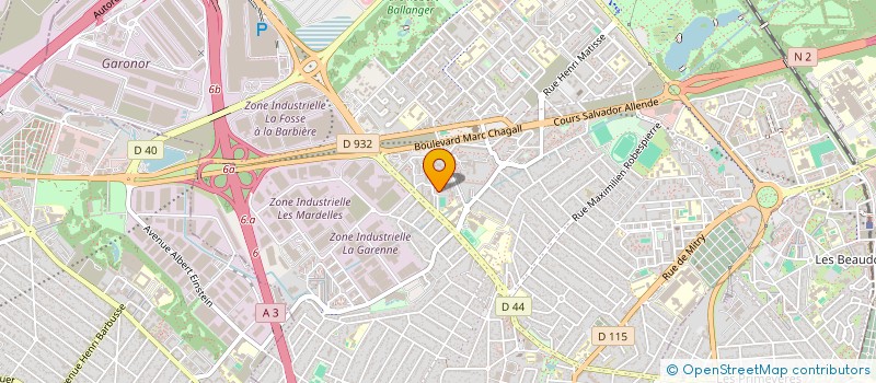 localisation de l'entreprise MONSIEUR ADAME TAOUSSART à AULNAY-SOUS-BOIS