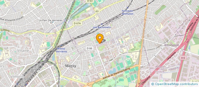 localisation de l'entreprise MONSIEUR ADAMIN DIOMANDE à ANTONY