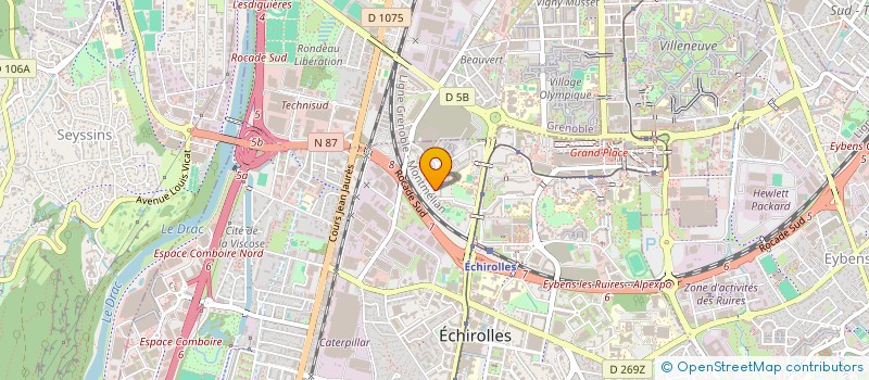 localisation de l'entreprise MONSIEUR ADAMOU ABDOU à ECHIROLLES