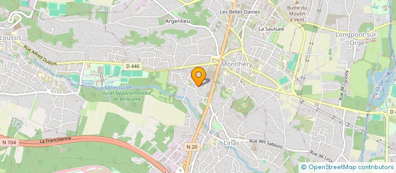 localisation de l'entreprise MONSIEUR ADAMOU DIABIRA à LINAS