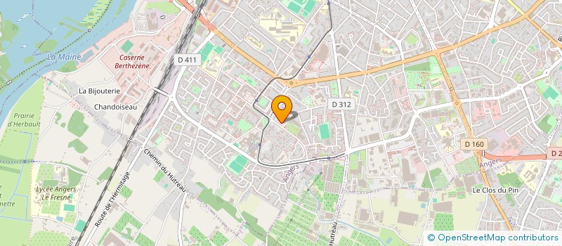 localisation de l'entreprise MONSIEUR ADAMU ALALE à ANGERS