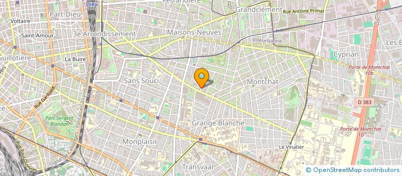 localisation de l'entreprise MONSIEUR ADAN BAHE  LYON