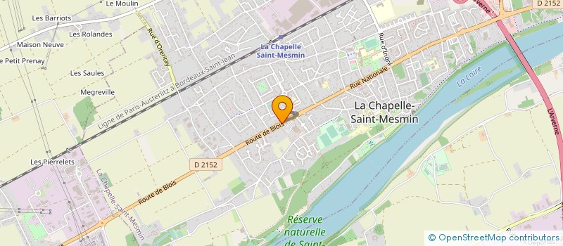 localisation de l'entreprise MONSIEUR ADAO BERNARDO à LA CHAPELLE-SAINT-MESMIN