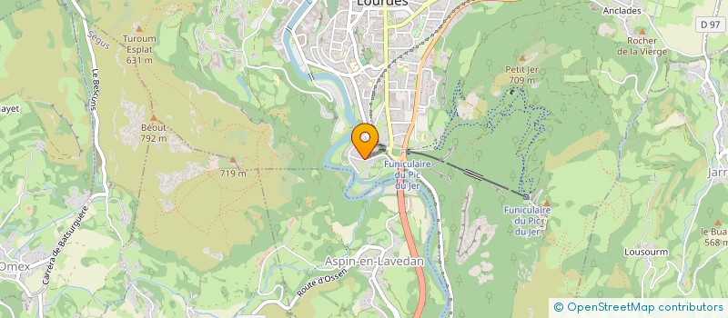 localisation de l'entreprise MONSIEUR ADAO MANUEL DA COSTA E SILVA  LOURDES