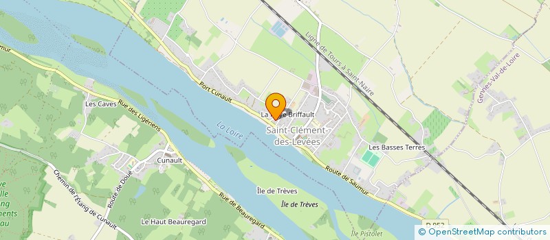 localisation de l'entreprise MONSIEUR ADAO MENDES  SAINT-CLEMENT-DES-LEVEES