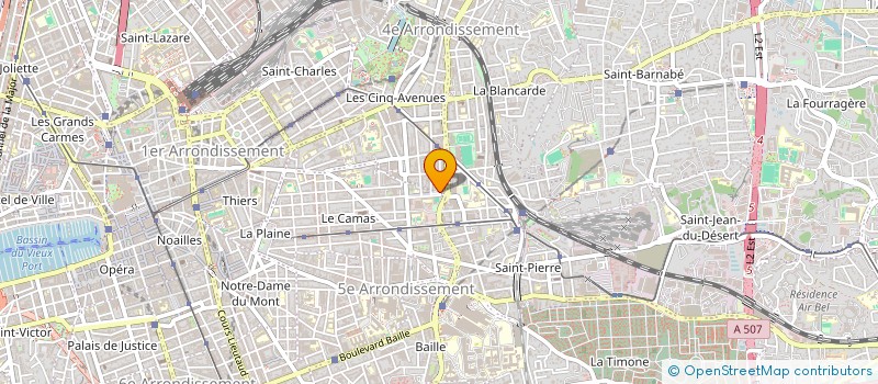 localisation de l'entreprise MONSIEUR ADBELKADER MEBAREK à MARSEILLE 4