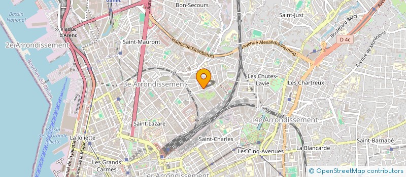 localisation de l'entreprise MONSIEUR ADBELKADIR TOUATI  MARSEILLE