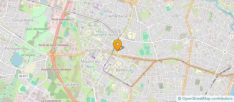 localisation de l'entreprise MONSIEUR ADBIGHANI DJAMAL MOUSSA  NANTES