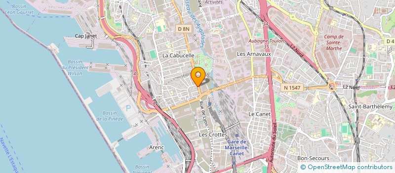 localisation de l'entreprise MONSIEUR ADDA ARROUS à MARSEILLE
