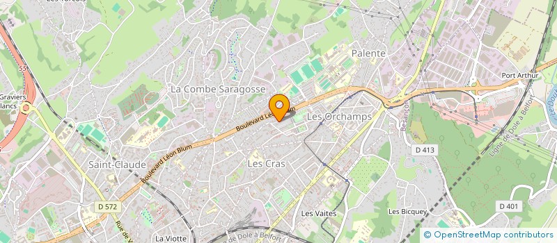 localisation de l'entreprise MONSIEUR ADDA BENHALIMA  BESANCON