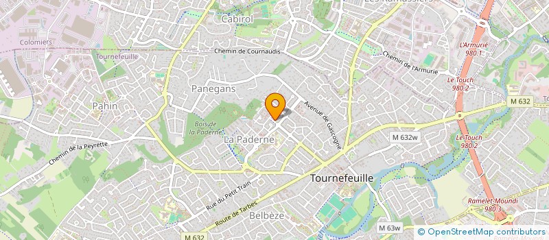 localisation de l'entreprise MONSIEUR ADDA HENNI  TOURNEFEUILLE