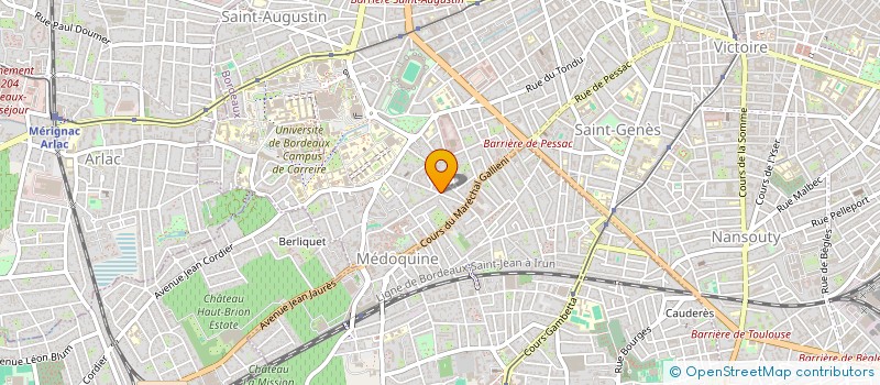 localisation de l'entreprise MONSIEUR ADDAM ZAGHDOUDI  BORDEAUX