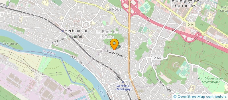 localisation de l'entreprise MONSIEUR ADEEL ALI SOILIHI  MONTIGNY-LES-CORMEILLES