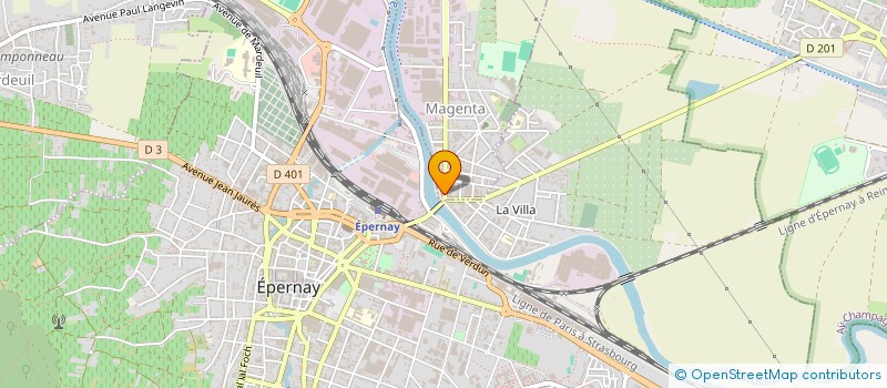 localisation de l'entreprise MONSIEUR ADEEL TARIQ  MAGENTA