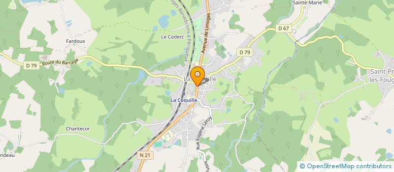 localisation de l'entreprise MONSIEUR ADEEL ZAFAR  PERIGUEUX