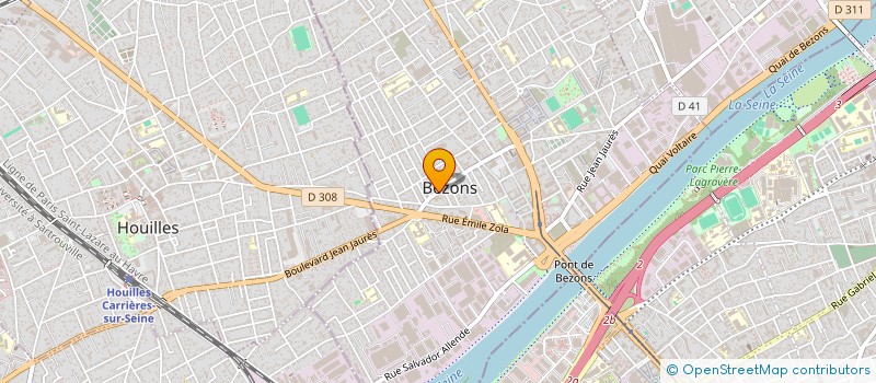 localisation de l'entreprise MONSIEUR ADEILTON CALDEIRA PRATES à BEZONS