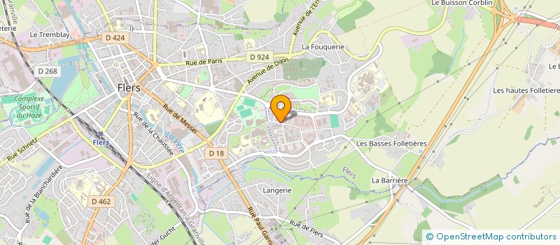 localisation de l'entreprise MONSIEUR ADEL ABAIDIA à FLERS