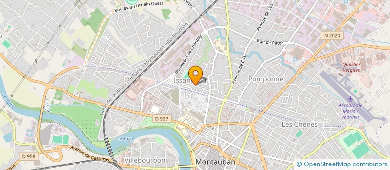 localisation de l'entreprise MONSIEUR ADEL ABBOU  MONTAUBAN