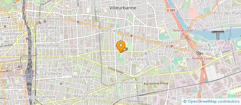 localisation de l'entreprise MONSIEUR ADEL ABIDI  VILLEURBANNE