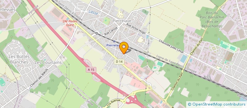 localisation de l'entreprise MONSIEUR ADEL-ADAM EL KHILI  PIERRELAYE