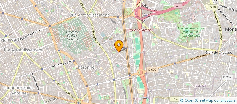 localisation de l'entreprise MONSIEUR ADEL AINOUCHE  PARIS