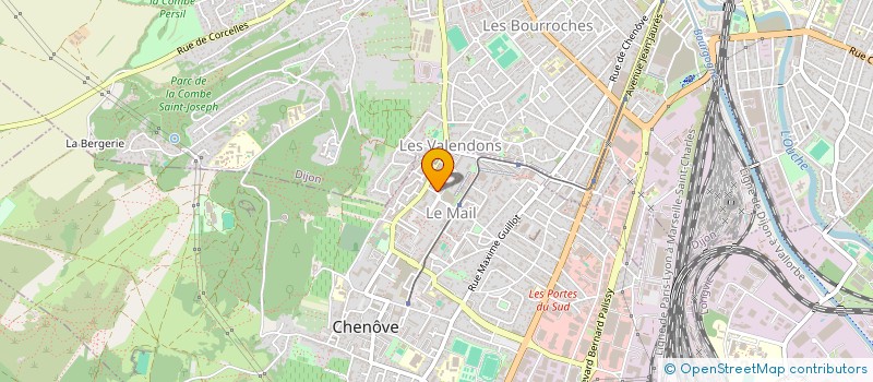 localisation de l'entreprise MONSIEUR ADEL AL DULEIMI  CHENOVE