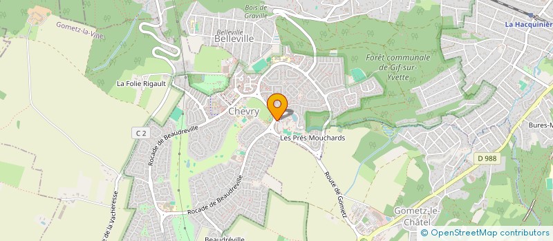 localisation de l'entreprise MONSIEUR ADEL ALILI  GIF SUR YVETTE