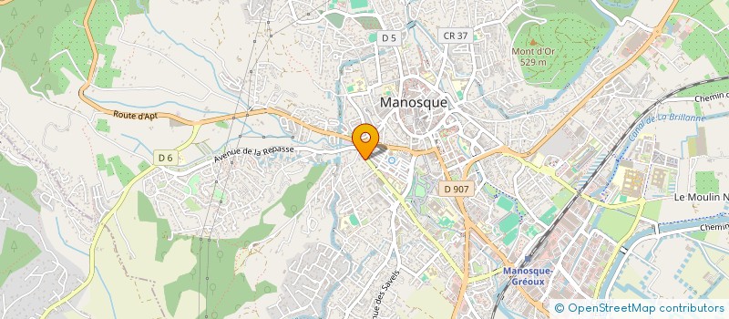 localisation de l'entreprise MONSIEUR ADEL BEKKOUCHE à MANOSQUE