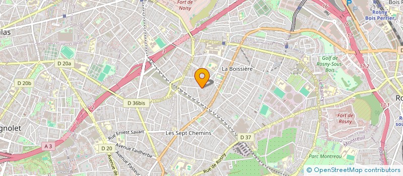 localisation de l'entreprise MONSIEUR ADEL BELHADJ à MONTREUIL
