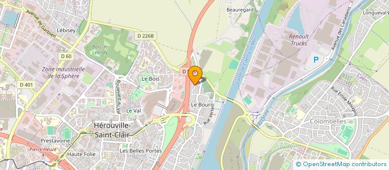 localisation de l'entreprise MONSIEUR ADEL BELKACEM à HEROUVILLE-SAINT-CLAIR