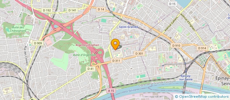 localisation de l'entreprise MONSIEUR ADEL BELKHELFA  ARGENTEUIL