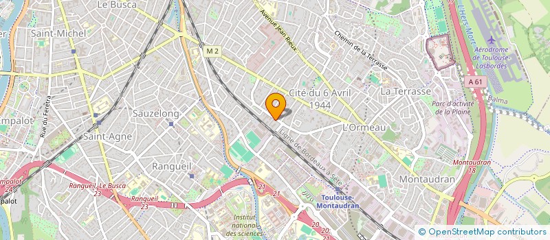 localisation de l'entreprise MONSIEUR ADEL BELMADI à TOULOUSE