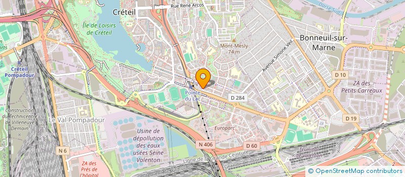 localisation de l'entreprise MONSIEUR ADEL BEN AHMED GHANDRI  CRETEIL