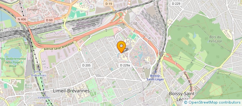 localisation de l'entreprise MONSIEUR ADEL BEN KAHALA  LIMEIL-BREVANNES