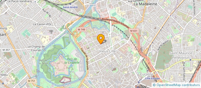 localisation de l'entreprise MONSIEUR ADEL BENAMGHAR à LILLE