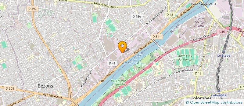 localisation de l'entreprise MONSIEUR ADEL BENBRIMA  ARGENTEUIL