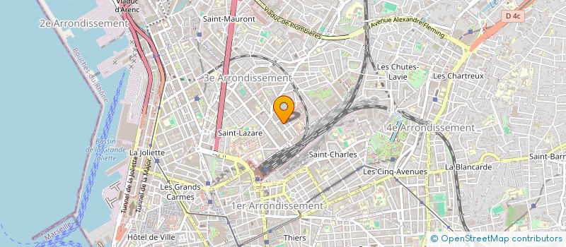 localisation de l'entreprise MONSIEUR ADEL BENKOUDA à MARSEILLE