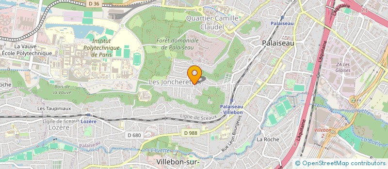 localisation de l'entreprise MONSIEUR ADEL BENNACEUR à PALAISEAU