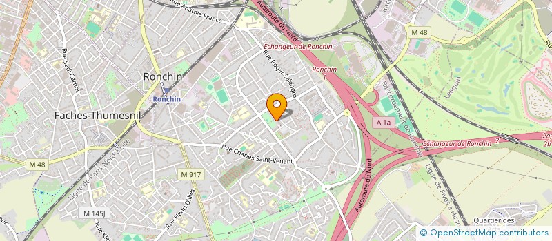 localisation de l'entreprise MONSIEUR ADEL BENSACI  RONCHIN