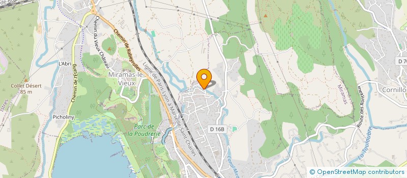 localisation de l'entreprise MONSIEUR ADEL BENSENIA  SAINT-CHAMAS