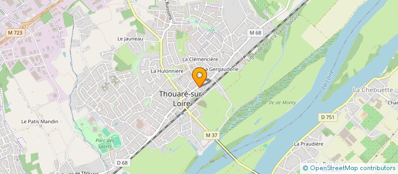 localisation de l'entreprise MONSIEUR ADEL BOKHARI à THOUARE-SUR-LOIRE