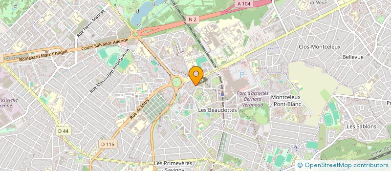 localisation de l'entreprise MONSIEUR ADEL BOUCHAMA à SEVRAN