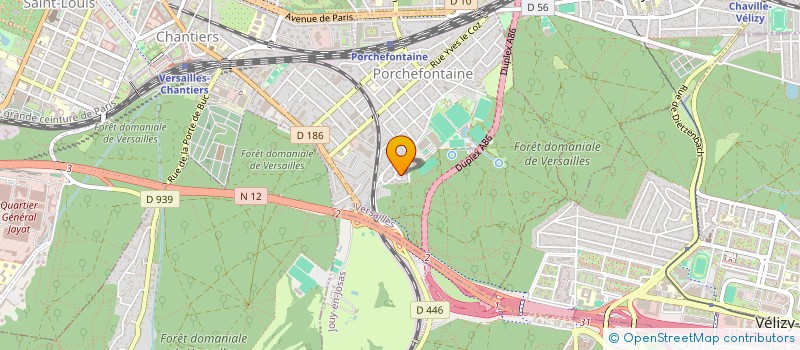 localisation de l'entreprise MONSIEUR ADEL BOUDIAF à VERSAILLES